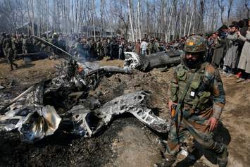 巴基斯坦击落印度喷气式飞机